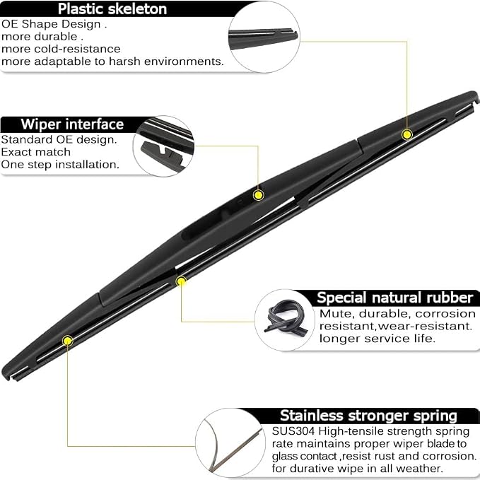 AUTOBOO 26"+17" Windshield Wipers - Image 2