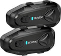 Q4 Motorcycle Bluetooth Communication System Headset Intercom, 4 Riders 1500m by Unknown