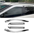 Chrome Side Window Visors Vent Deflector by STARTSHIP