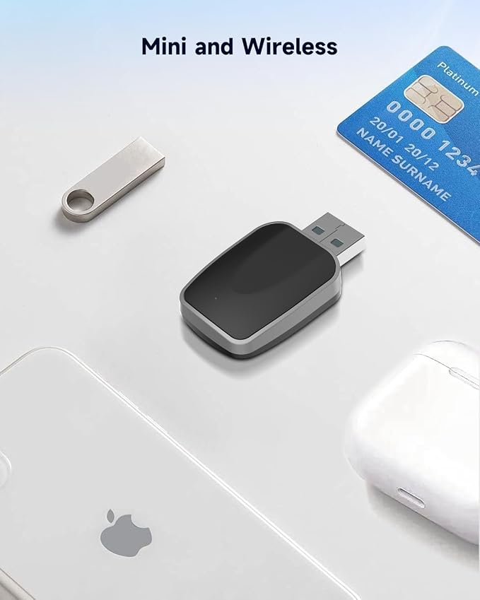 Mini Wireless CarPlay Adapter for iPhone 2025 Upgraded, Plug & Play, No Latency - Image 6