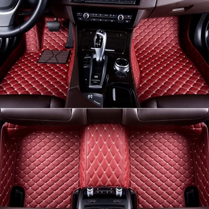 Custom All-Weather Protection Luxury Leather Floor Mats - Image 9