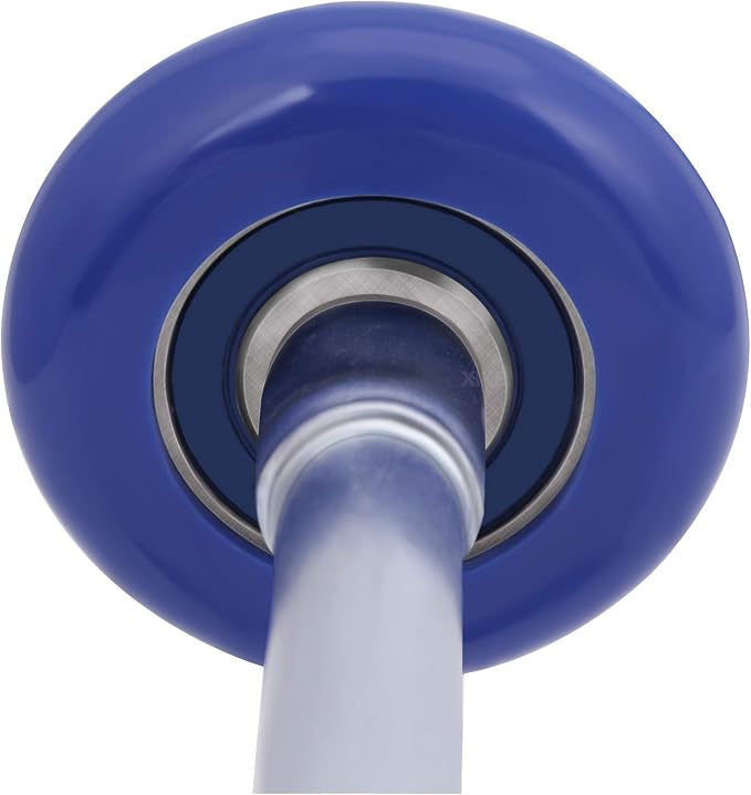 XiKe 12 Pack Blue 2" Nylon Garage Door Roller 4" Stem, Quiet/Durable and High - Image 4