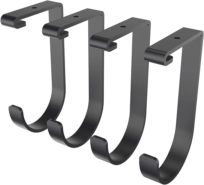 FLEXIMOUNTS 4 Pack Add On Storage Flat Hook Accessory by FLEXIMOUNTS