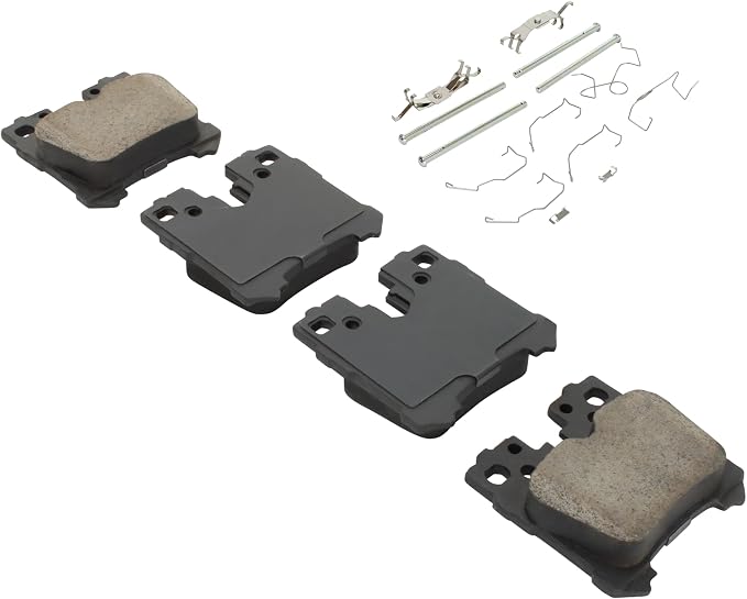 Premium Ceramic Rear Brake Pads Replacement - Image 2
