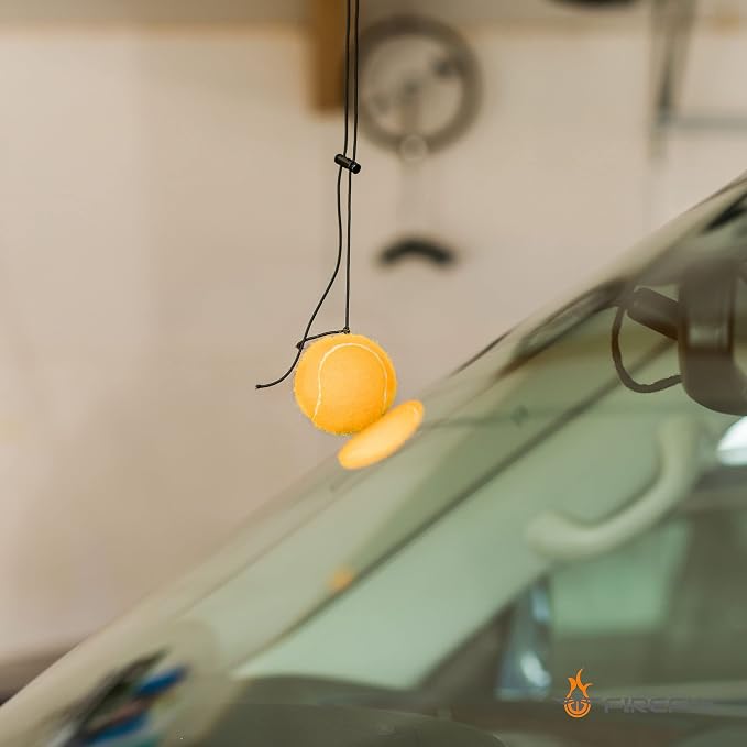2-Pack Garage Parking Aid Tennis Ball on a String - Image 4