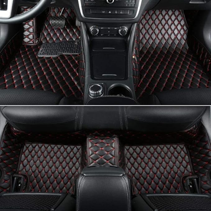 Custom All-Weather Protection Luxury Leather Floor Mats - Image 7