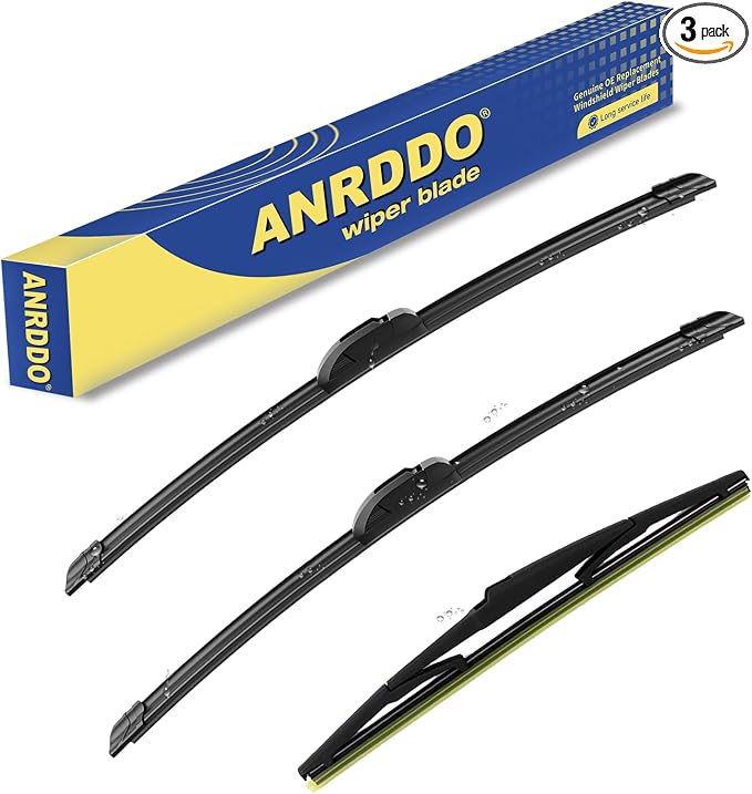 3 wipers Replacement For 2010 2011 2012 2013 2014 2015 Lexus RX350 RX450h by ANRDDO