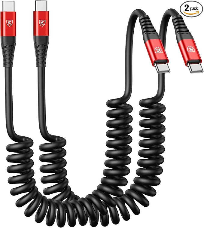 USB C to USB C Cable 6ft, Type C Fast Charging Compatible by KIYODA