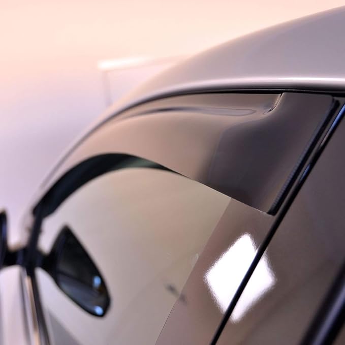 94985 Sunproof Waterproof Side Window Wind Deflector, Window Visor fit - Image 6