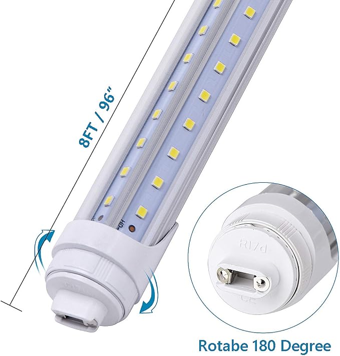12 Pack, R17D/HO 8FT LED Bulbs - Image 4