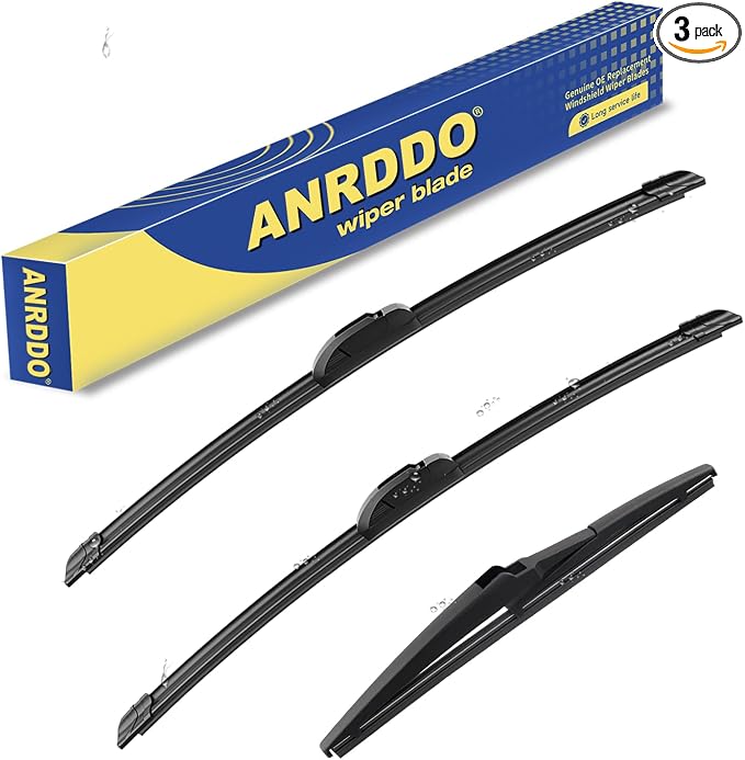 3 wipers Replacement for 2011-2015 Kia Sorento/2010-2019 Kia Soul/2015-2019 Kia by ANRDDO