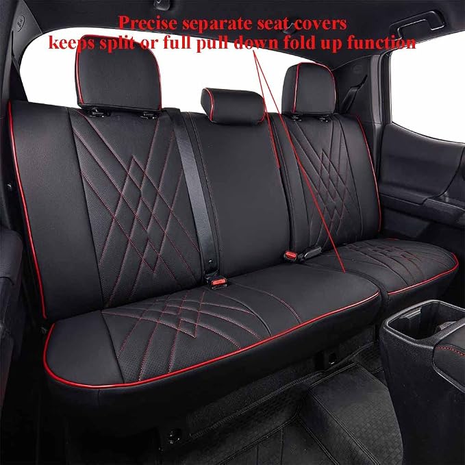 EKR Custom Fit Tacoma Car Seat Covers - Image 4