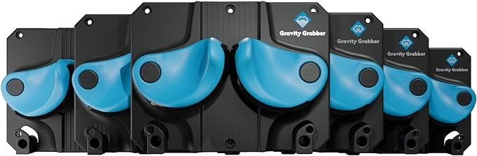 Ultimate Ski & Snowboard Wall Rack | Secure, Non-Slip Storage | Fits Any by GravityGrabber
