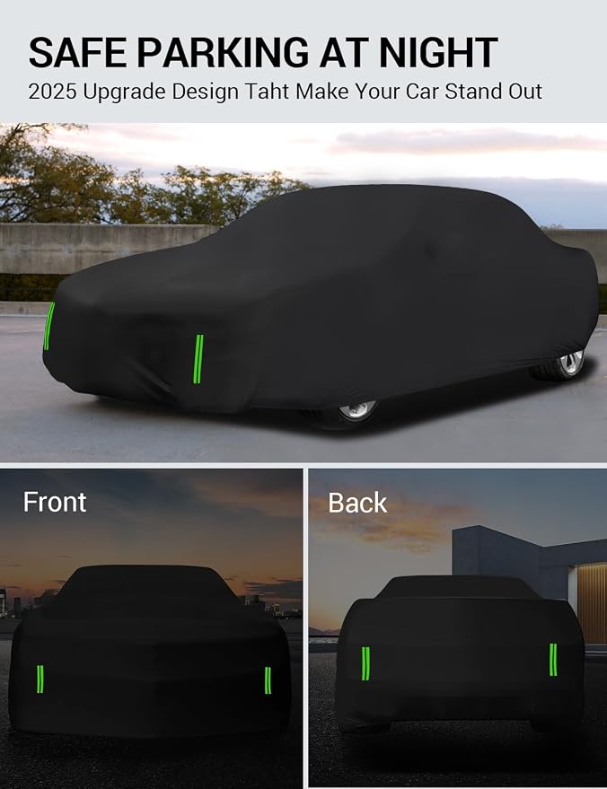 Proadsy Car Cover Custom Fit for Dodge Challenger 2008-2025, Windproof - Image 6