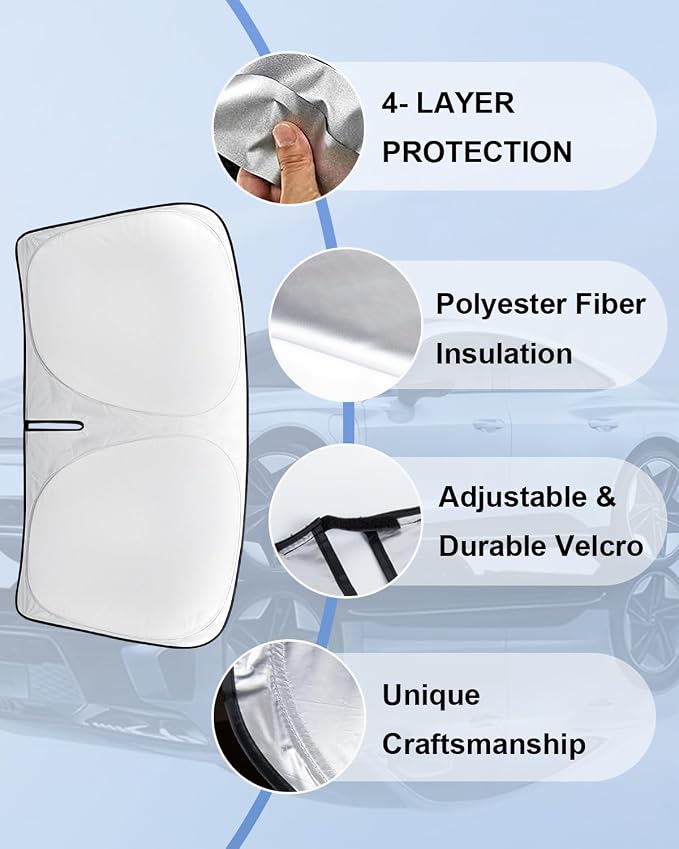 for F150 Car Windshield Sun Shade - Image 7