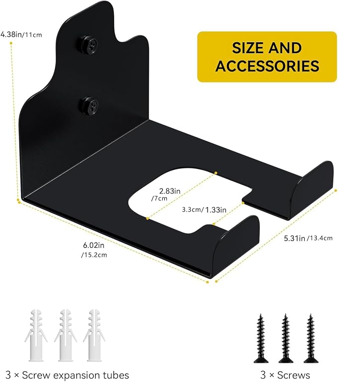 2 Pack Weed Eater Hanger，Weedeater Rack Garage Organizer Trimmer Rack, Garden - Image 2