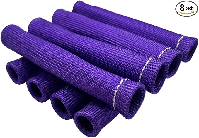 Spark Plug Wire Boots Protection 8 PCS Spark Plug Wire Heat Shield 6 Inches by AutopartsPerfectlife