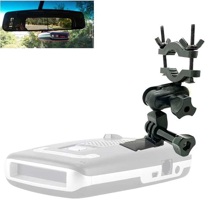 Easy Install Car Rearview Mirror Radar Detector Mount - Image 4