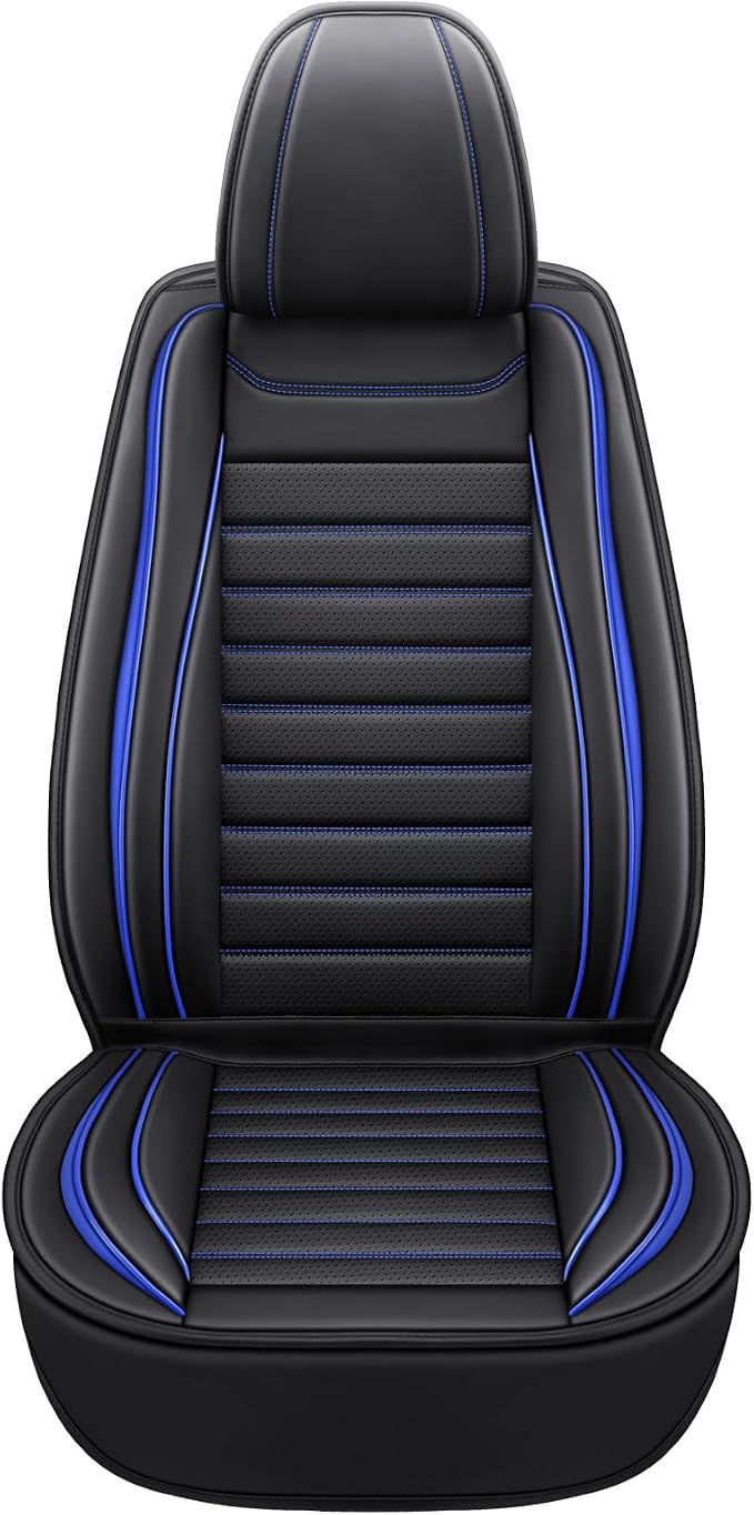 Car Seat Covers Full Set, Universal Faux Leather Car Seat Covers, Waterproof - Image 6