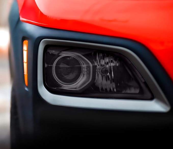 VViViD Smoke Black Adhesive Headlight Wrap Tinting Vinyl Roll - Image 4