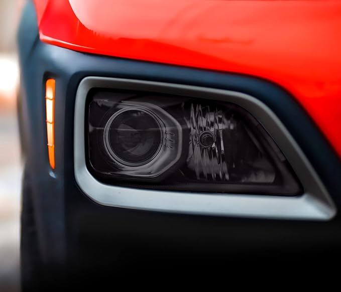 VViViD Smoke Black Adhesive Headlight Wrap Tinting Vinyl 16 Inch x 48 Inch Roll - Image 4