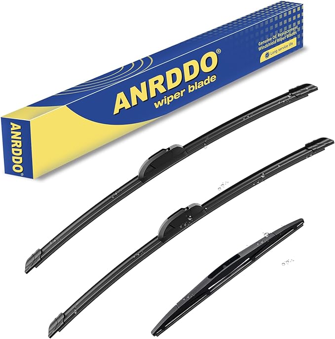 3 Wipers Factory Replacement For Subaru Crosstrek 2013-2017 XV Crosstrek by ANRDDO