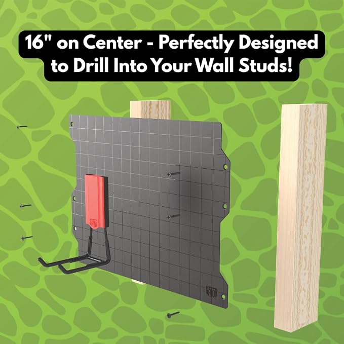 GATOR MAGNETICS Wall Panel Storage & Organization System 2 Pack– 16.75" x 12" - Image 7