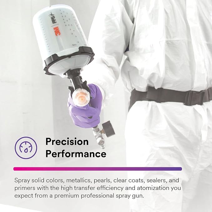 3M Performance Gravity HVLP Atomizing Head Refill Kit, Size 2.0, - Image 6