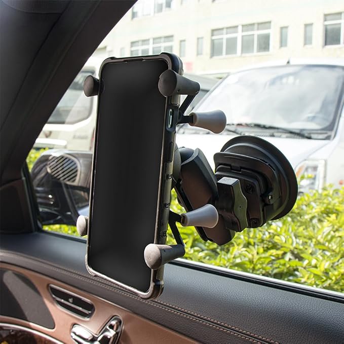 Strg Phone Mount with Twist-Lock Suction Cup Base, Universal Phone Holder - Image 6