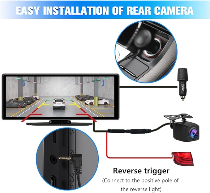 Portable Wireless CarPlay Screen - Image 7