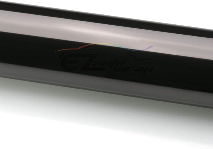 EZAUTO WRAP Free Tool Kit 12"x72" Glossy Medium Black Smoke Headlight Taillight - Image 2