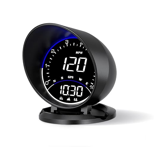 Auto GPS Speedometer G6, Car HUD Head Up Display HD Display, Overspeed Alarm by Unknown