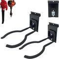 Adjustable Slatwall Hooks, Lockable Slatwall Weedeater Hanger, String Trimmer by Juformin