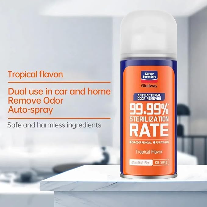 Glodway Whole Car Air Refresher Spray, Odor Eliminator Eliminates Strong - Image 8