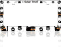 Cat License Plate Frame I Saw That Cat License Plate Holder Paw Animal by TINALUIN