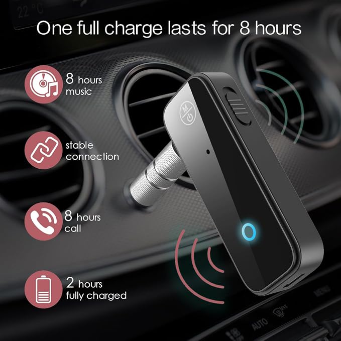 LOFICOPER Bluetooth Aux Adapter - Image 2