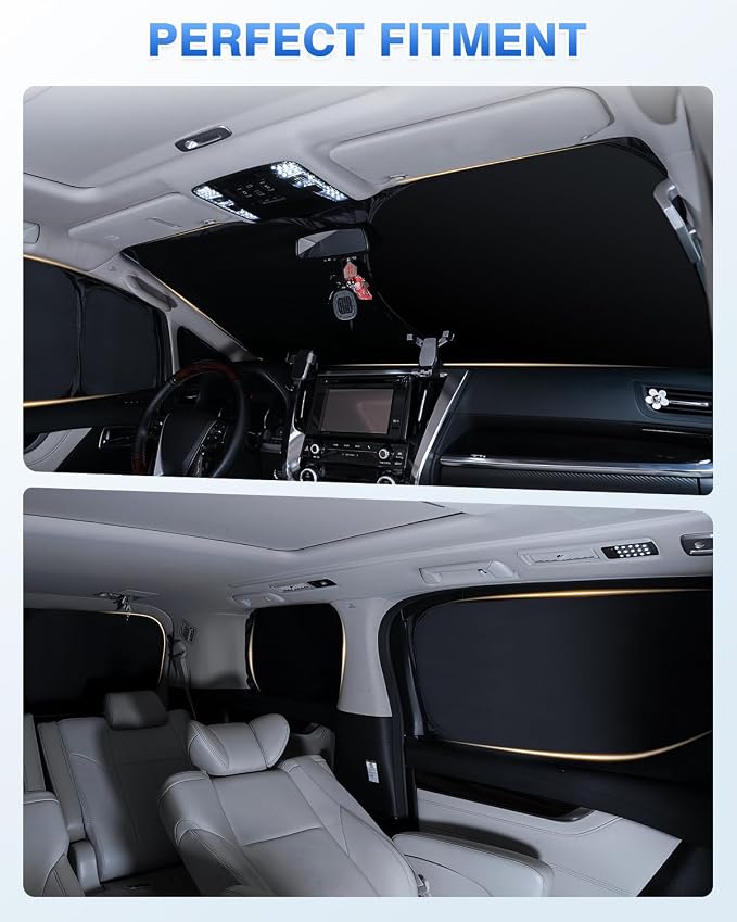 Sunshades for Honda CRV 2023-2025 2026 CR-V Accessories Windshield Sun Shade - Image 6