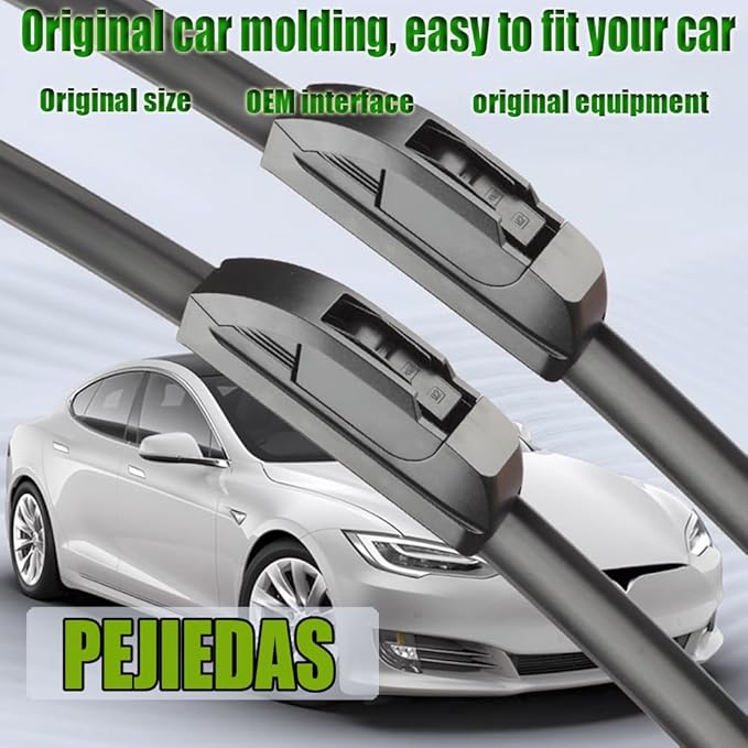 Set of Wiper Blades, Front Wiper + Rear Wiper Blades - Image 2