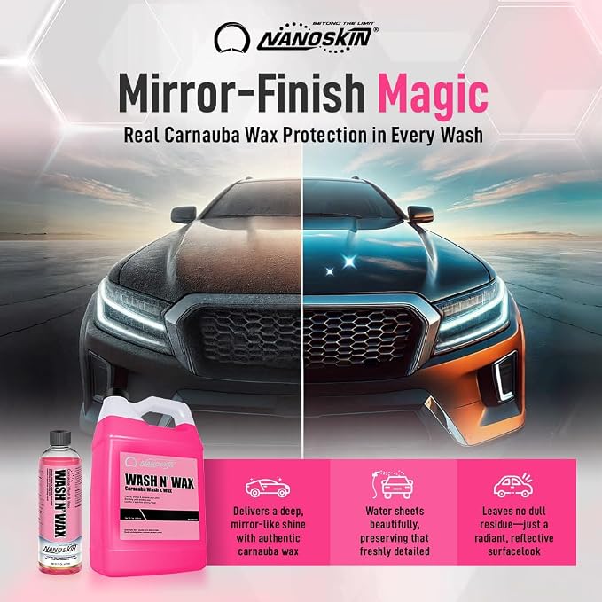 Nanoskin WASH N' WAX with Carnauba 5 gallons - Image 2