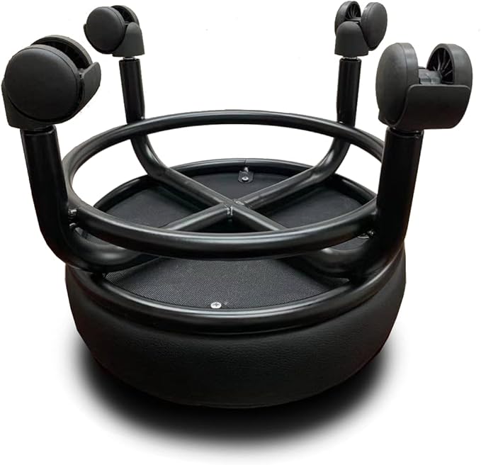 A&A Rolling/Scoot Stool | Comfortable | Heavy-Duty/Sturdy | 360 Degree Rotating - Image 3