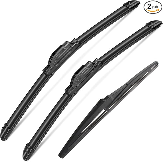 3Pcs Windshield Wiper Blades for Mini Cooper R56 2007-2012, R50 R53 2005-2006 by SCTIOANSNOemWiperBlades