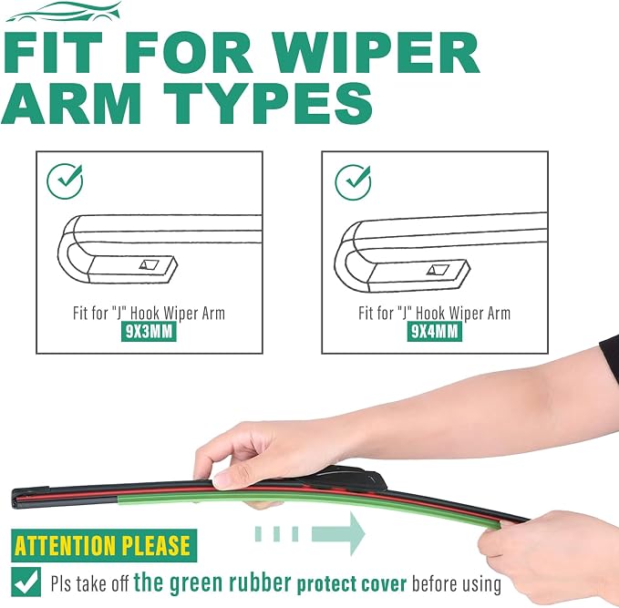 26" 17" 14" Windshield Wiper Blades Replacement - Image 8
