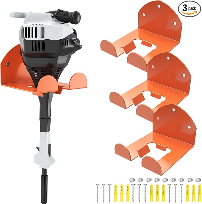 Trimmer Rack Wall Mount Heavy Duty Weedeater Hanger by Unknown