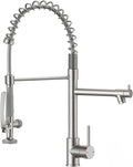 Fapully Commercial Pull Down Kitchen Sink Faucet by Fapully