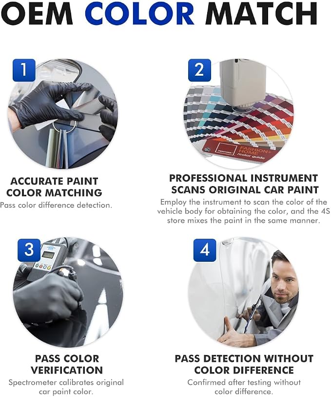 Intense Blue Touch Up Paint Compatible - Image 8
