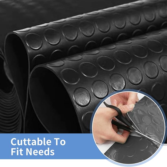 Premium Garage Floor Mat, Commercial Grade Heavy Duty Parking Mat - Image 5