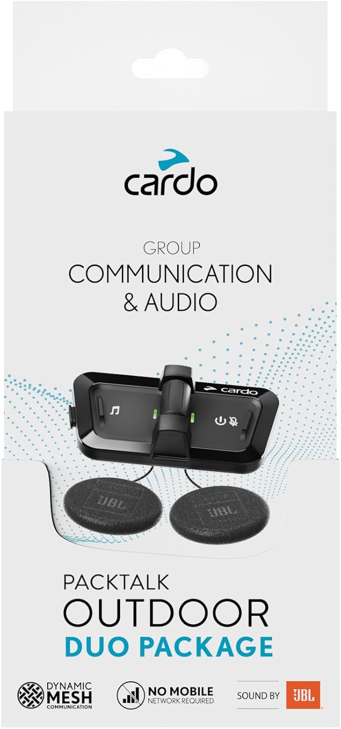 Cardo Packtalk Outdoor Helmet Communication System by CardoSystems