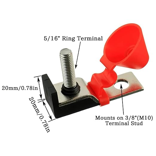 MRBF Terminal Fuse Block 80 AMP Marine Rated Battery Fuse 58V DC Max IP66 - Image 4