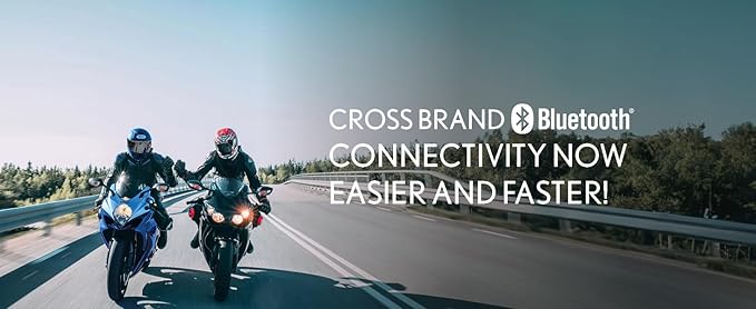 Cardo Systems FREECOM 4X Motorcycle 4-Way Helmet Bluetooth Communication System - Image 9