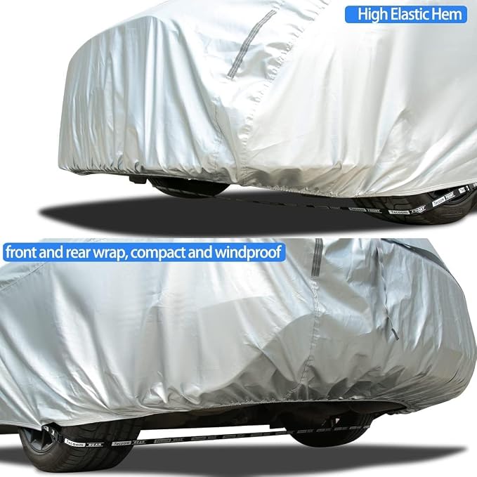 Tecoom Car Cover Fit for Mazda MX-5, Alpine A110, Audi TT Coupe, Toyota GR86 - Image 4